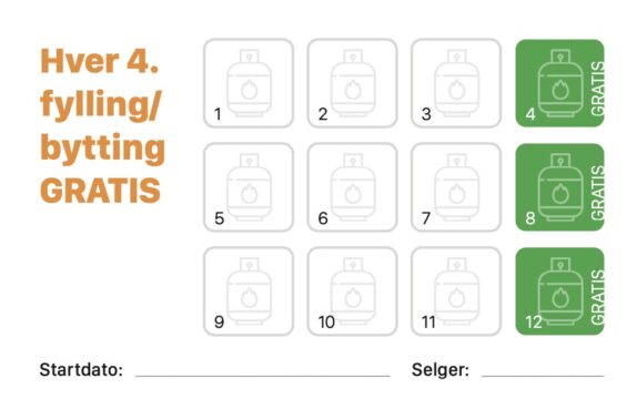 Klippekort 2side kpsonner propan 2023