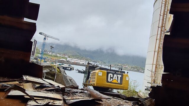 Osan riving av tank 2021